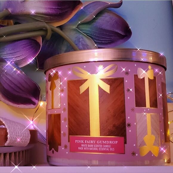 Pink Fairy Gumdop Candle by Bath and Body Works - Picture 2 of 4